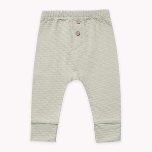 Quincy Mae Pointelle Legging - Sage 18-24 months